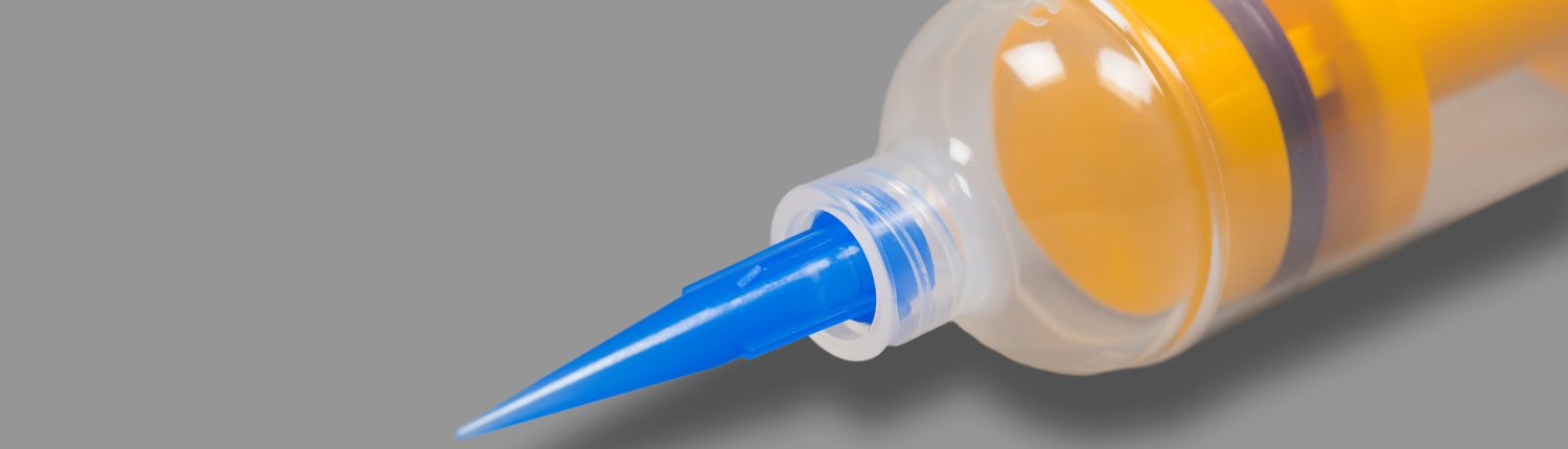 Mixing direct into Syringes with CombiForce Syringe Mixer